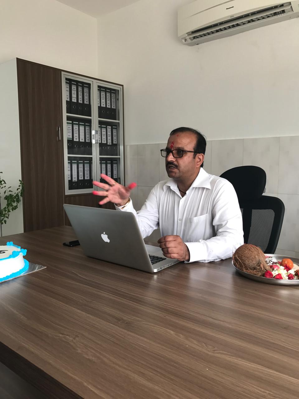 Chairman - Mr. Purusotam Jangir